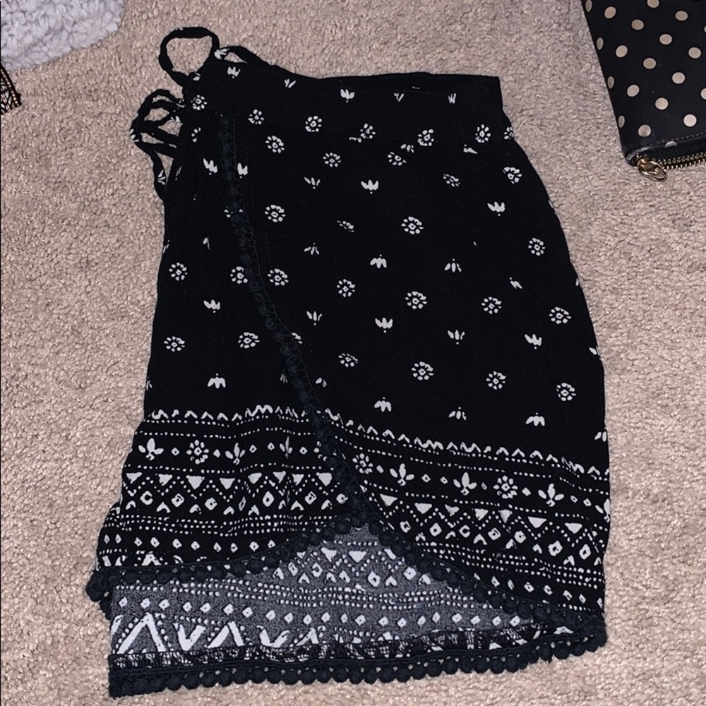 Black shorts